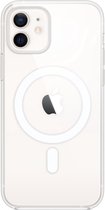 Backcover Met MagSafe Transparant iPhone 12 - Telefoonhoesje - Smartphonehoesje - Zonder Screen Protector