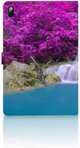 Print Case Samsung Galaxy Tab S7 FE Tablet Hoes met Standaard Waterval