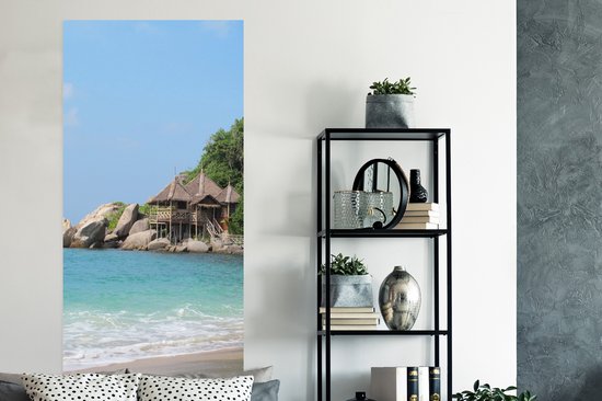 Affiche Paillote Sur Ko Tao Thailande - 80x160 cm