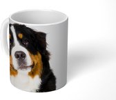 Mok - Portretfoto van een Berner Sennenhond - 350 ML - Beker