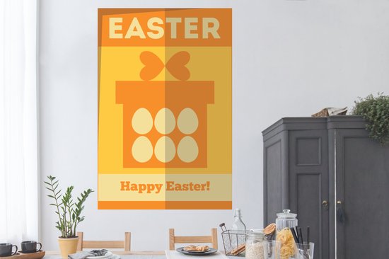 Citations d'affiches - Pâques - Happy Pâques ! - Cadeau - Pasen - 120x180 cm XXL