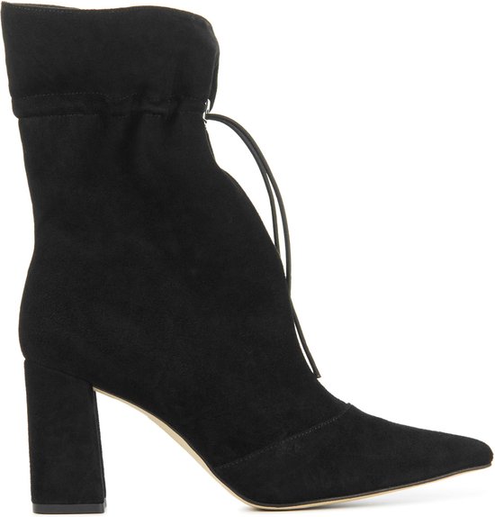 Lina Locchi Bottines en daim pour femmes / Bottes femmes / Chaussures pour femmes L1140 sue - Zwart - Taille 35
