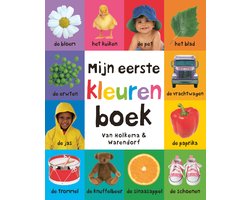 Omslag van Mijn eerste 100 - Mijn eerste kleuren boek
