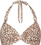 CYELL Leopard Love bikinitop met voorgevormde cups en beugel - dames - Maat 80E