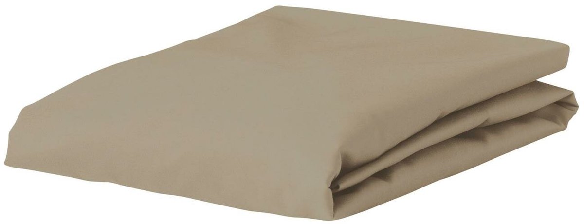 ESSENZA Premium Percale Hoeslaken Klei - 160x210 cm