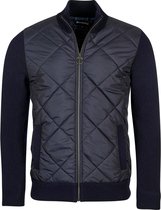 Barbour - Lamswol Vest Arch Diamond Quilt Donkerblauw - XL - Regular-fit