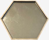 Hexagon spiegel - 21cm / 24cm