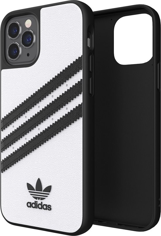 adidas Moulded Case PU hoesje voor iPhone 12 Pro Max - Wit