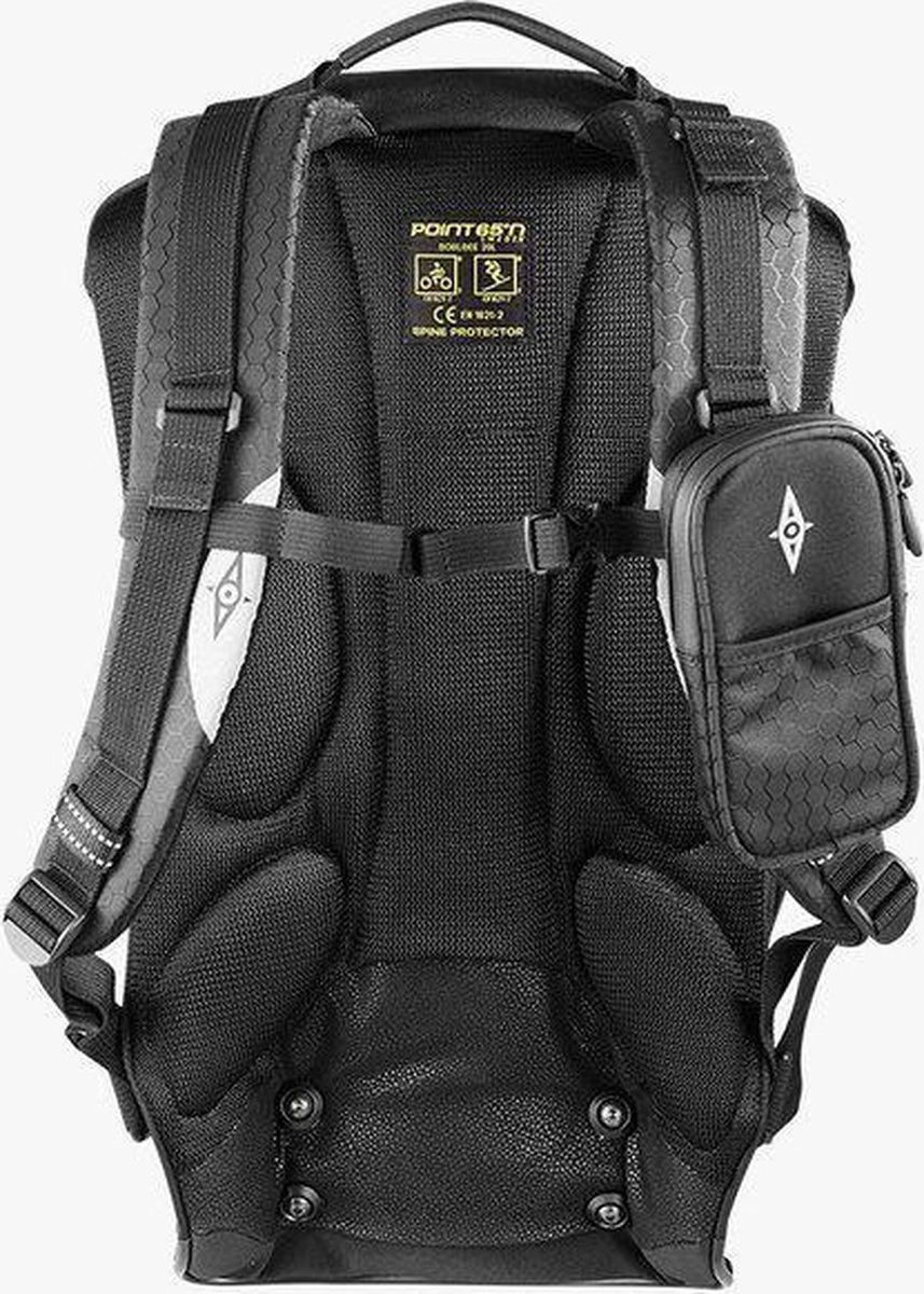 Point 65 Sweden Boblebee Rugzak Uniseks | Robuuste ABS-schaal, CE Level 10 Rugbescherming, 20-25L