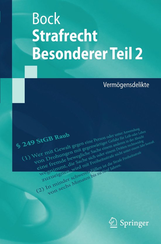 Social Science and Law (German Language) - Strafrecht Besond ... - cover
