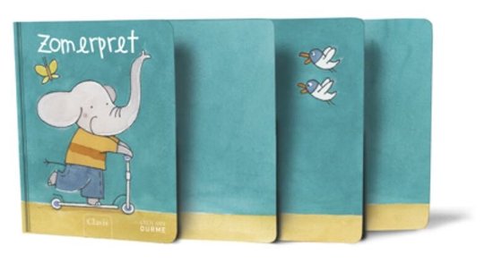 Cover van het boek 'Zomerpret (kartonboek)'