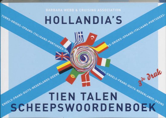 Hollandia's tien talen scheepswoordenboek - cover