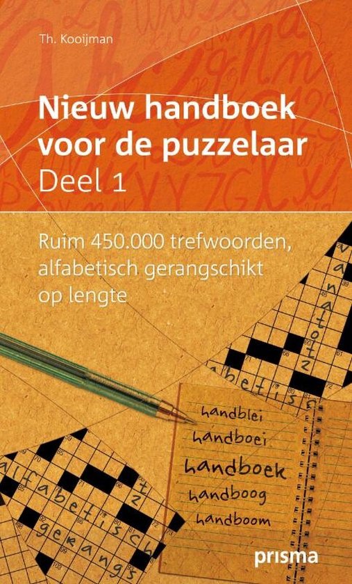 Cover van het boek 'Nieuw handboek voor de puzzelaar  / Deel 1' van Th. Kooijman