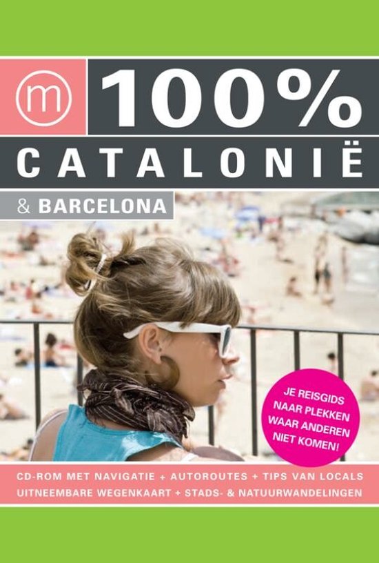 Cover van het boek '100% Catalonië' van Anabeth Vis en Esther Hoff