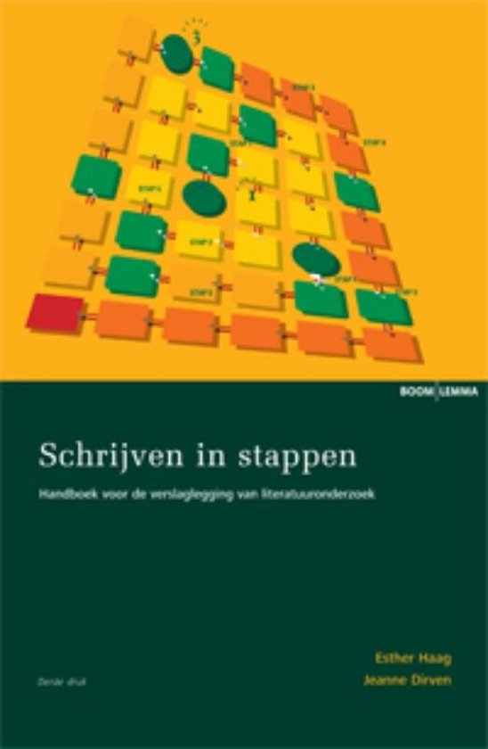 Cover van het boek 'Schrijven in stappen'