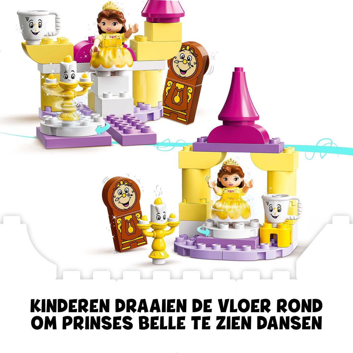 LEGO DUPLO Disney Belle's Balzaal - 10960 | bol.com