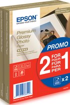 Epson S042167 Fotopapier - 10x15 / 2 x 40 vellen - A6
