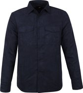 Suitable - Pash Passetta Overshirt Donkerblauw - Maat L - Modern-fit