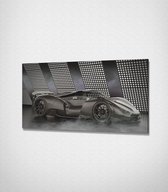 Concept Car Canvas- 100 x 60 cm - Auto - Schilderij - Canvas - Slaapkamer - Wanddecoratie  - Slaapkamer - Foto op canvas