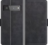 Google Pixel 6 Pro Hoesje - Mobigear - Slim Magnet Serie - Kunstlederen Bookcase - Zwart - Hoesje Geschikt Voor Google Pixel 6 Pro