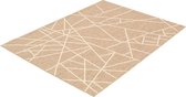 Sisal tapijt Abstract Taupe/Champagne - 170 x 120 cm