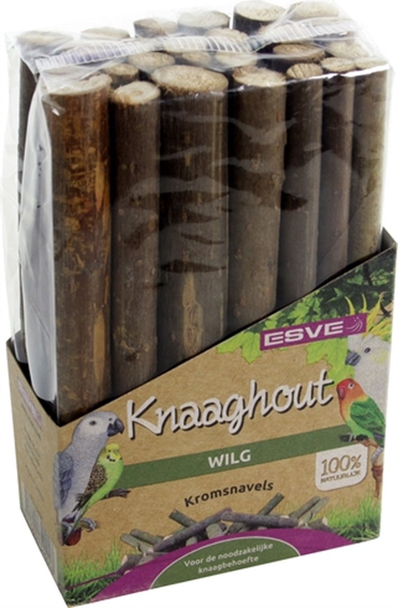 Esve knaaghout wilg vogel - 10 cm - 1 stuks
