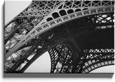 Walljar - De Eiffeltoren Architectuur - Muurdecoratie - Canvas schilderij