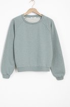 Sissy-Boy - Groene katoenen sweater