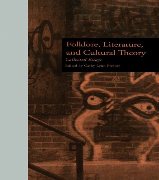Folklore, Literature, and Cultural Theory - cover