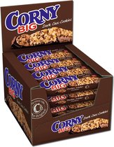 Corny Big Dark Chocolate Cookies 24 stuks van elk 50 g 24 repen van 1,2 kg
