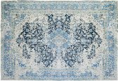 Tapijt met used effect BRUGES - 100% Polyester - 200 x 290 cm - Blauw