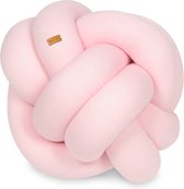 Knot kussen - roze - 30x30 cm - sierkussen