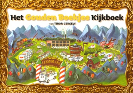 Cover van het boek 'Het Gouden Boekjes Kijkboek' van Sieneke de Rooij en Tibor Gergely