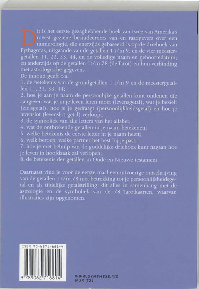 De goddelijke driehoek - back cover