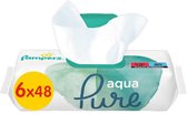 Pampers - Aqua Pure - Billendoekjes - 288 doekjes - 6 x 48