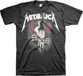 Metallica Heren Tshirt -XL- 40th Anniversary Ripper Zwart