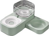Zizza® Drinkbak en Voerbak 2 in 1 - Waterbak Kat en Hond - Eetbak Kat en Hond - Roteerbaar