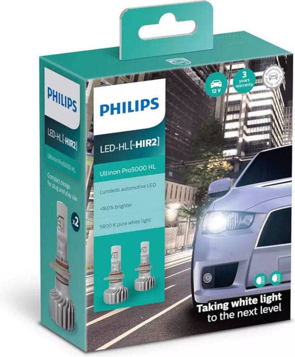 Philips Ultinon Pro5000 HiR2 / 9012 11012U50CWX2