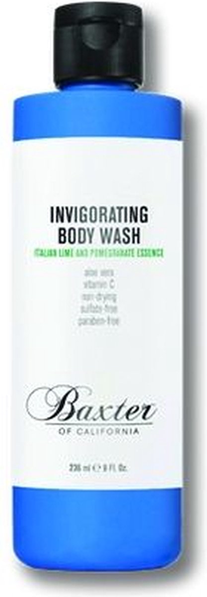 Baxter of California Invigorating Body Wash Limoen/Granaatappel 236 ml.