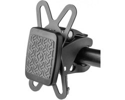 Celly Ghostbike telefoonhouder fiets – Magnetisch - Verstelbare klem - Antislip grip – 2 metalen kleefplaten - Zwart Celly Ghostbike telefoonhouder fiets – Magnetisch - Verstelbare klem - Antislip grip – 2 metalen kleefplaten - Zwart