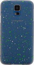 Samsung Galaxy S5 Hoesje - Xccess - Spray Paint Serie - Hard Kunststof Backcover - Blauw - Hoesje Geschikt Voor Samsung Galaxy S5