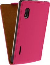 Mobilize Ultra Slim Flip Case LG Optimus L5 E610 Fuchsia