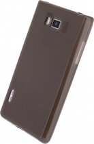 LG Optimus L9 Hoesje - Xccess - Serie - TPU Backcover - Zwart - Hoesje Geschikt Voor LG Optimus L9