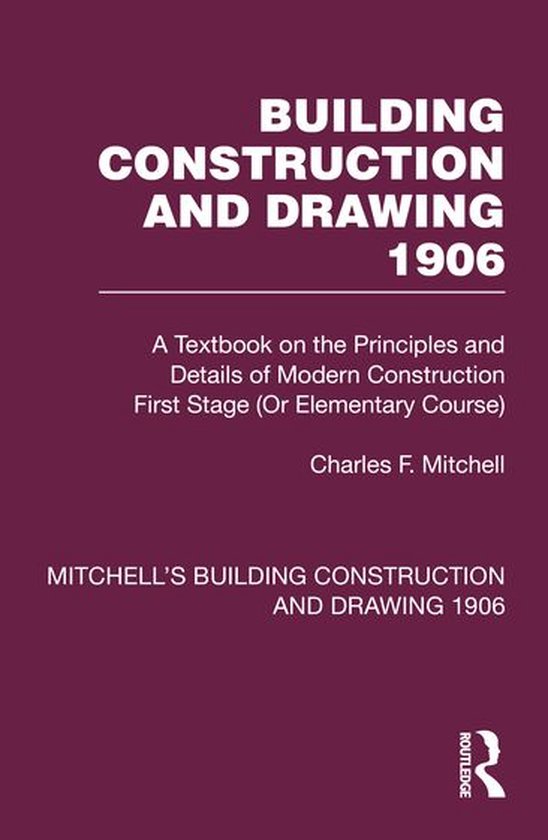 Mitchell's Building Construction and Drawing - Building Cons ... - cover