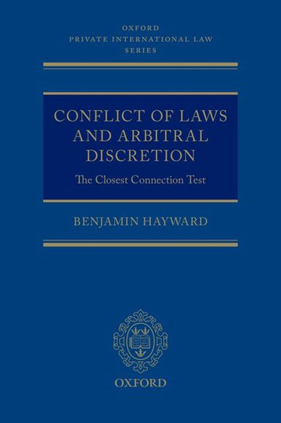 Oxford Private International Law Series - Conflict of Laws a ... - cover