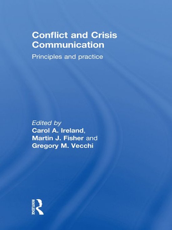 Conflict and Crisis Communication - cover