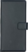 Samsung Galaxy Note 10 Hoesje met Pasjeshouder - Selencia Echt Lederen Booktype - Donkerblauw
