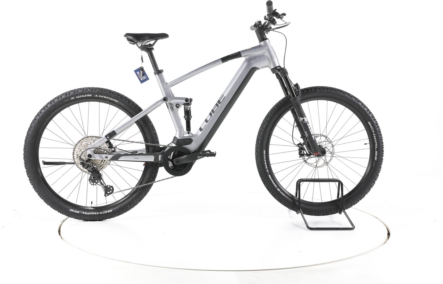 Cube Stereo Hybrid 120 Race 750 Elektrische full-suspension mountainbike Bosch