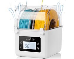 Filamentdroger voor 3D-printer - Real-time vochtigheid