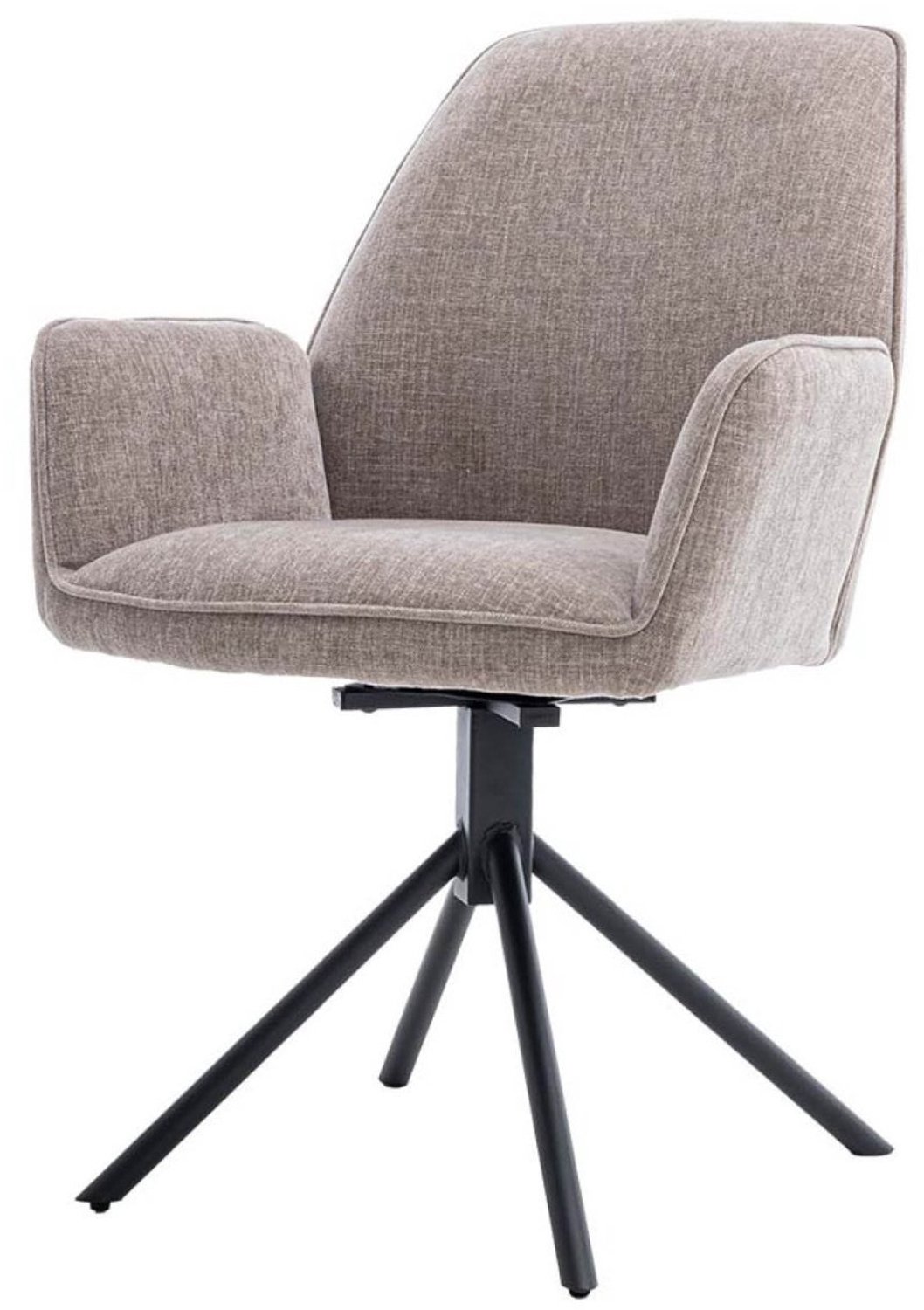Tower Living Amaro draaibare armstoel - beige/grijs